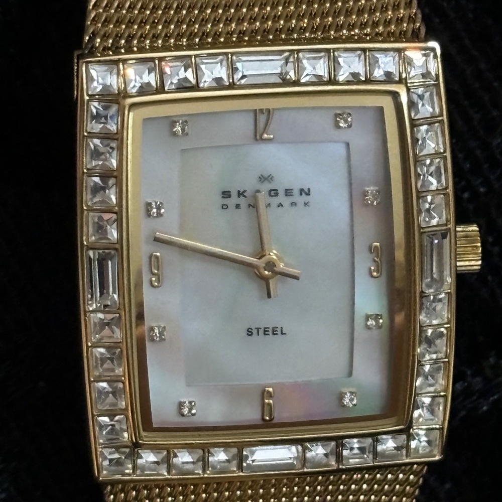 NWOT - VINTAGE SKAGEN DENMARK WATCH
